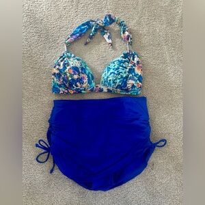 VENUS Colorful Floral Bikini Set